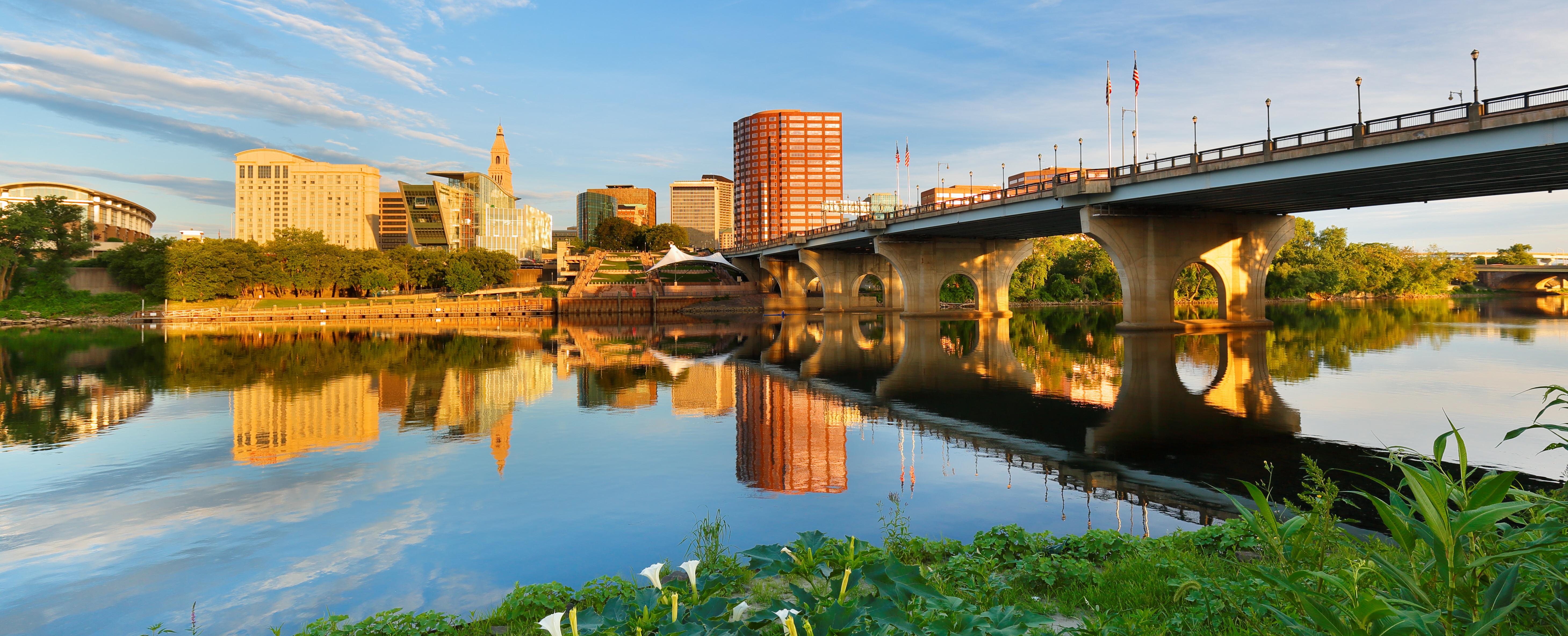 Riverview overlooking the the city