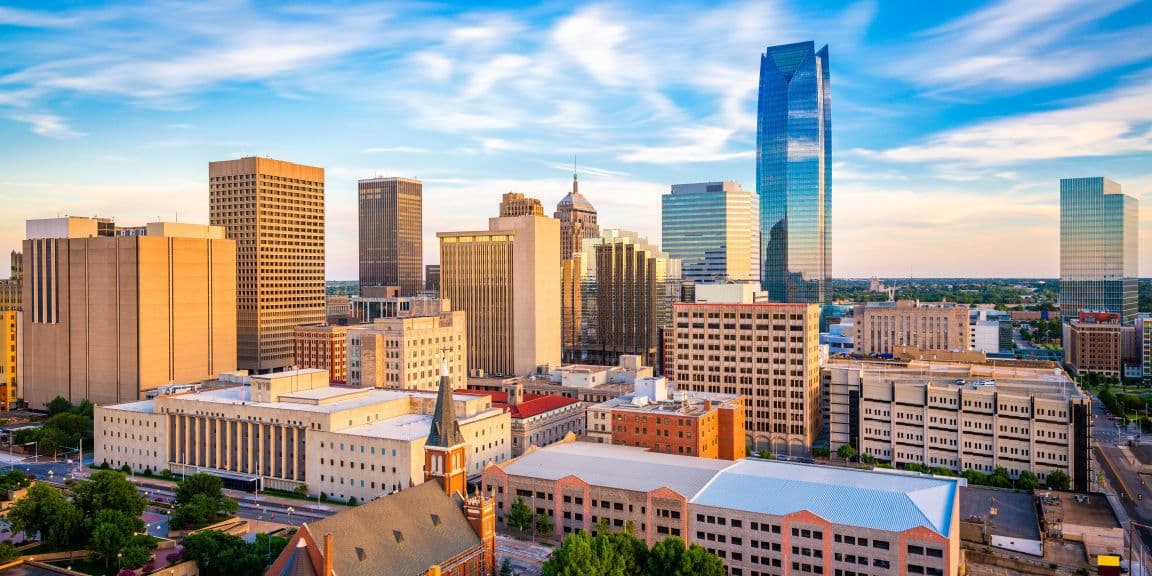 View of Oklahoma City skyline