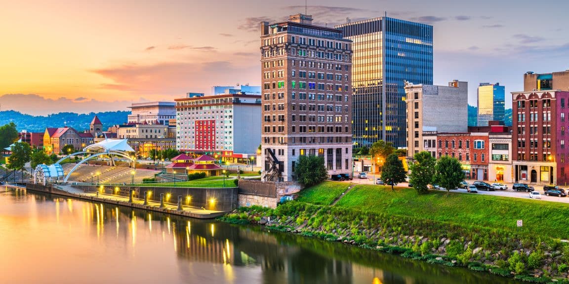 View of Charleston riverfront